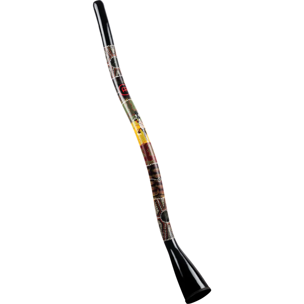 Meinl 51" Synthetic Didgeridoo, S-Shape, Black