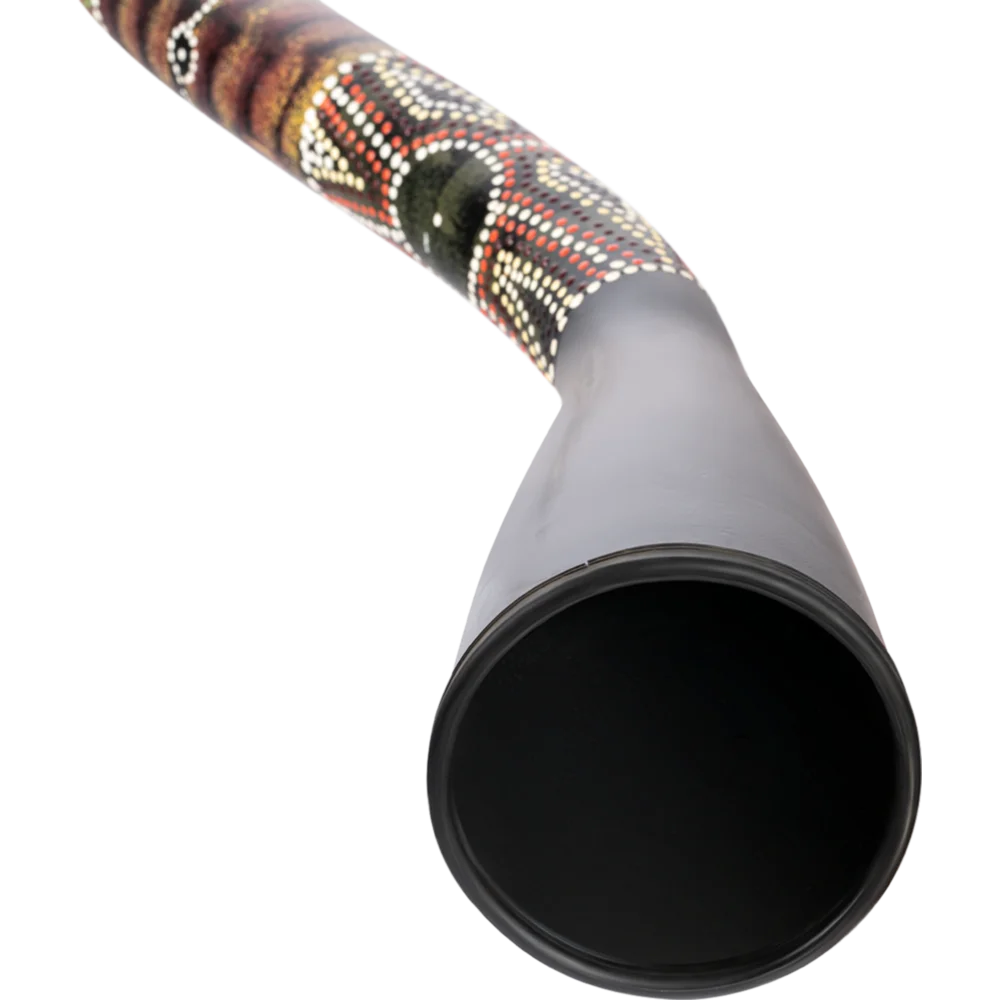 Meinl 51" Synthetic Didgeridoo, S-Shape, Black - Image 3