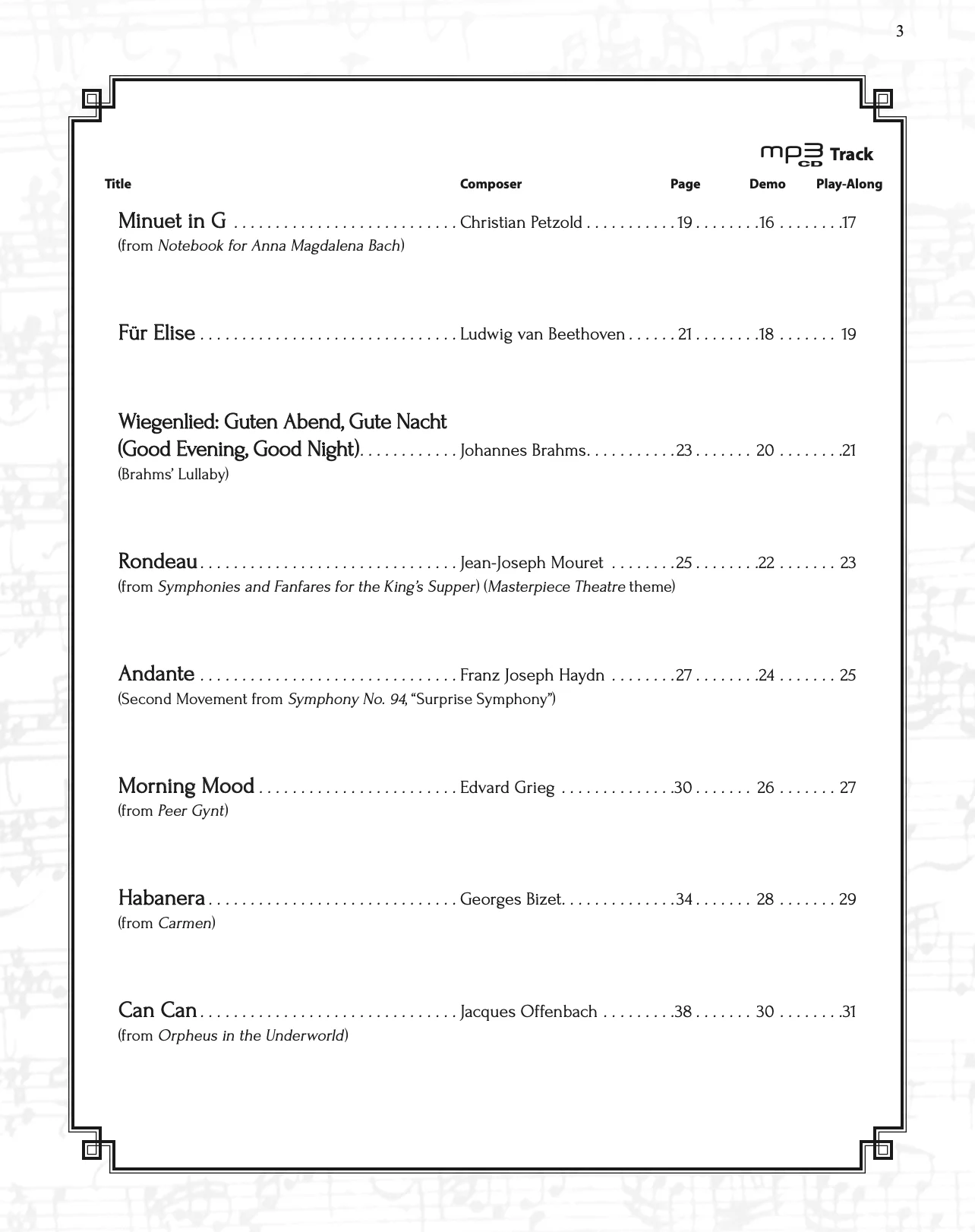 Easy Classical Themes Instrumental Solos, Tenor Saxophone - Image 3