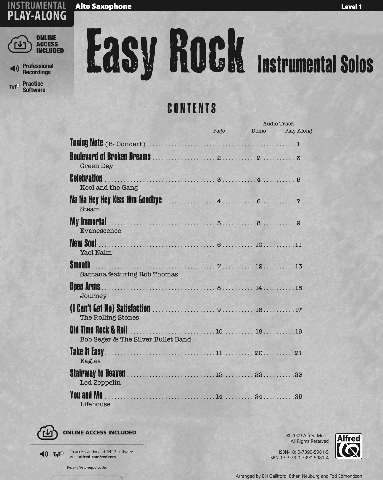 Solos Instrumentaux Easy Rock, Saxophone Alto - Image 2