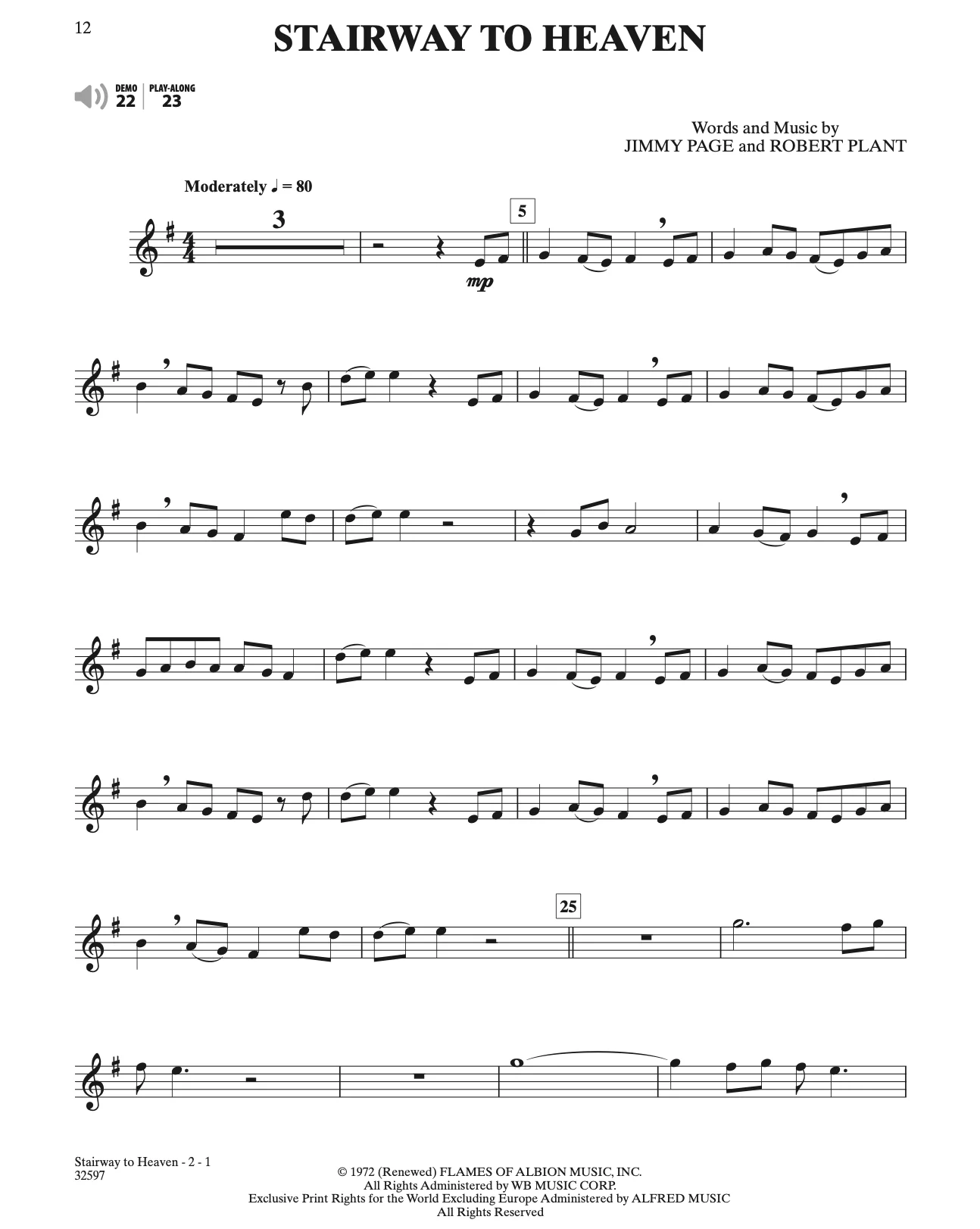 Solos Instrumentaux Easy Rock, Saxophone Alto - Image 3