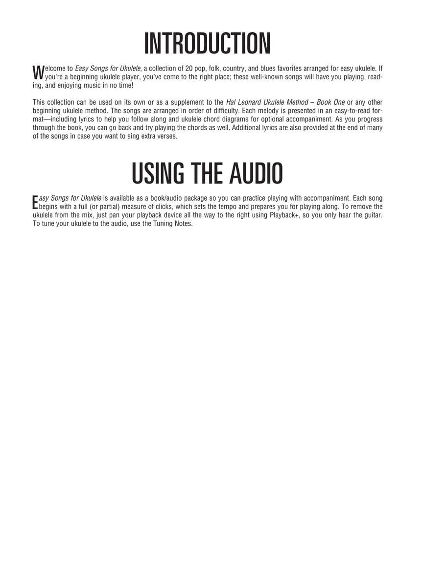 Easy Songs for Ukulele - Image 2