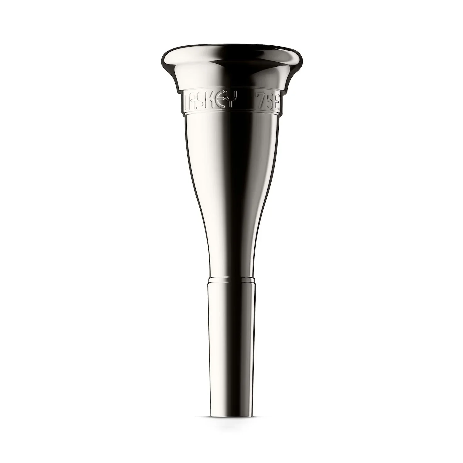 Laskey E Series Silver Plated Horn Mouthpiece (European Shank)