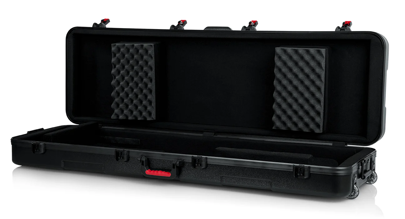 Gator 88 Note Hard Plastic Keyboard Case with Wheels - Image 2
