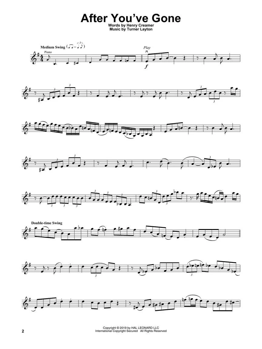 Gypsy Jazz, Violin Play-Along Vol. 80 - Image 3