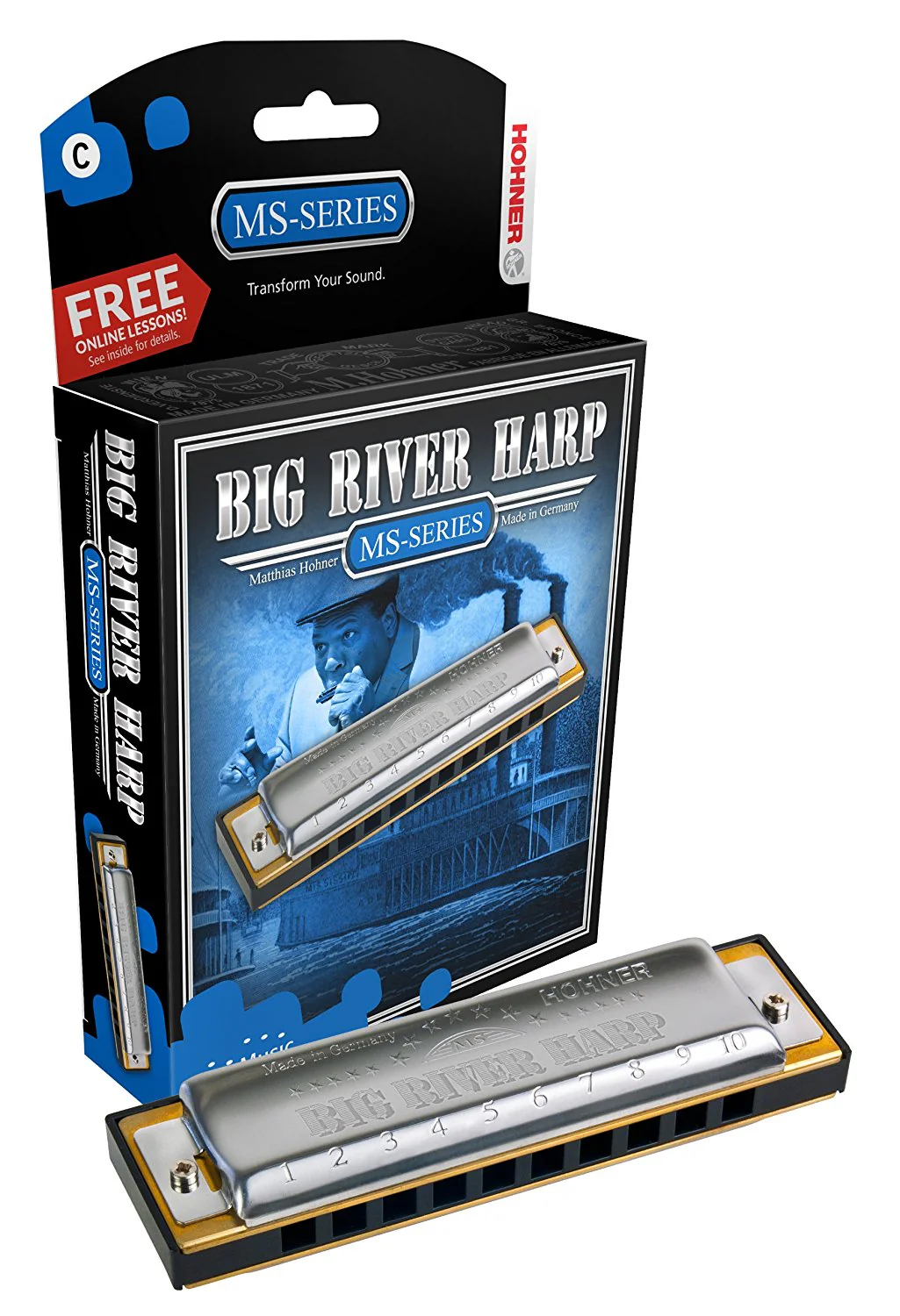 Hohner Big River Harp Harmonica - Image 12