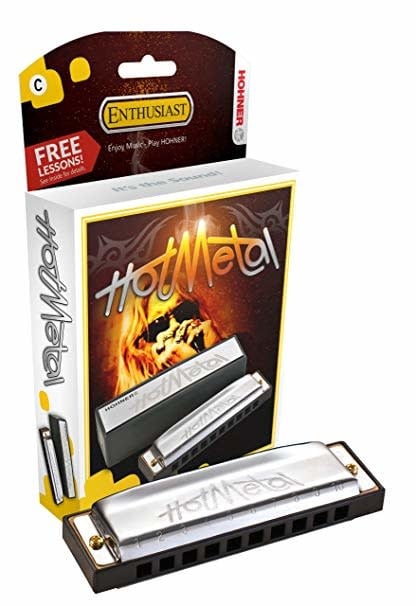 Harmonica Hohner Hot Metal - Image 6