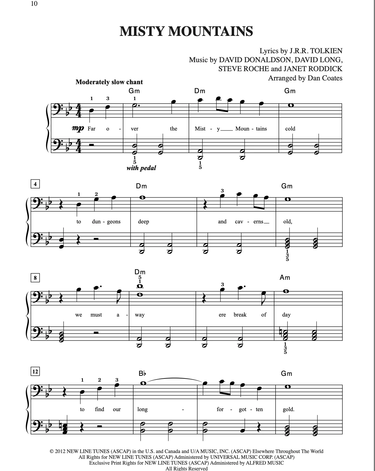 Hobbit, The: An Unexpected Journey (Easy Piano) - Image 4
