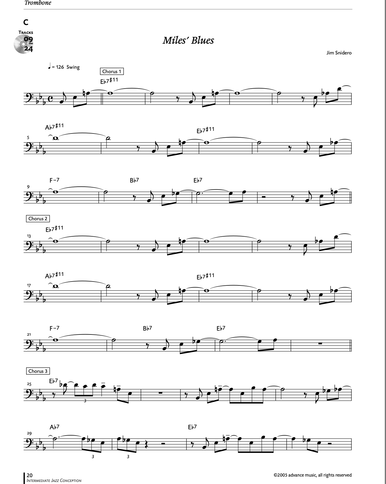 Intermediate Jazz Conception, Trombone - Image 8