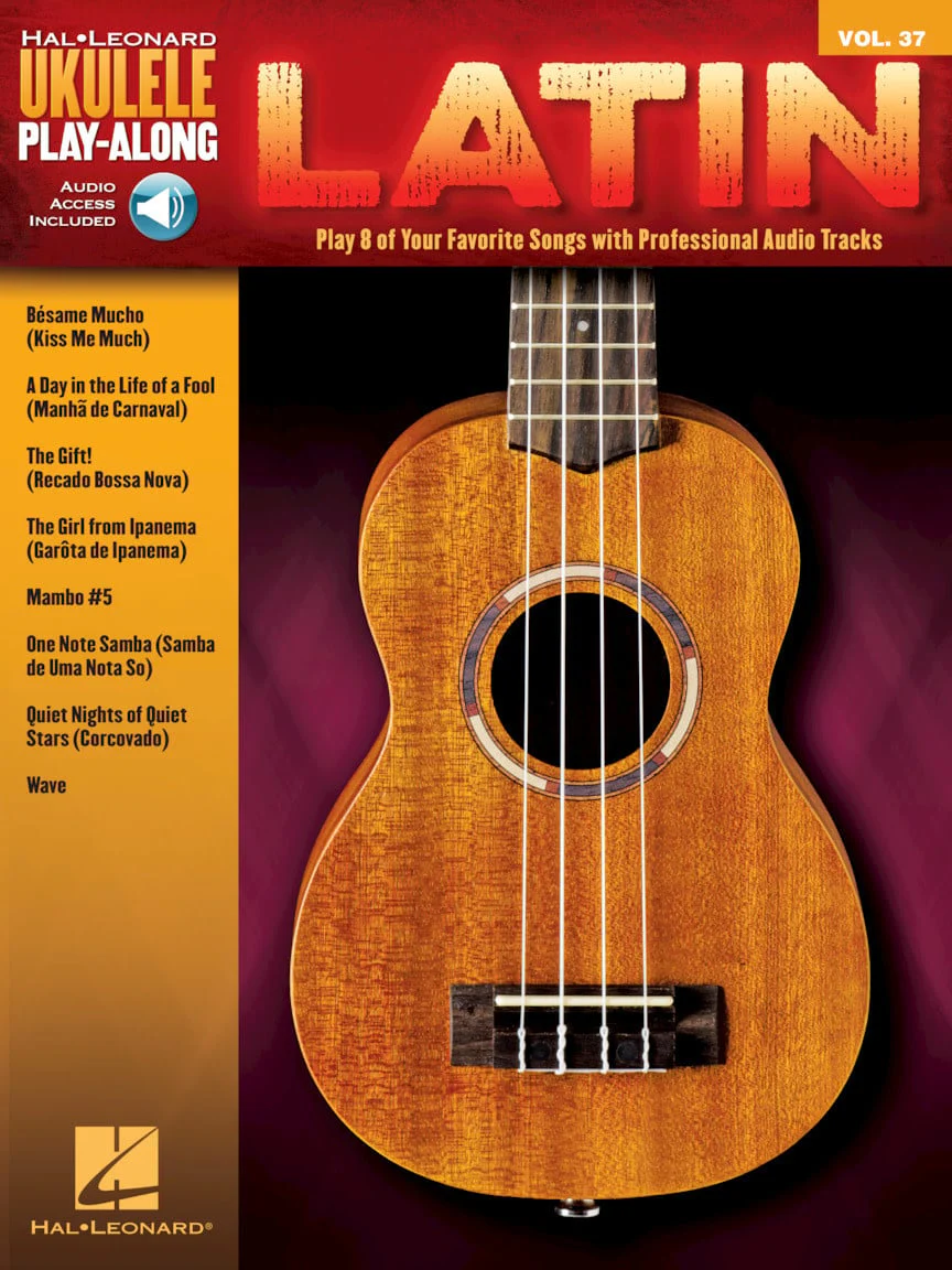Latin, Ukulele Play-Along Vol. 37