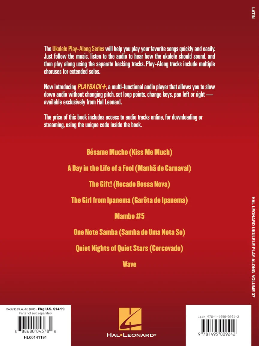 Latin, Ukulele Play-Along Vol. 37 - Image 6