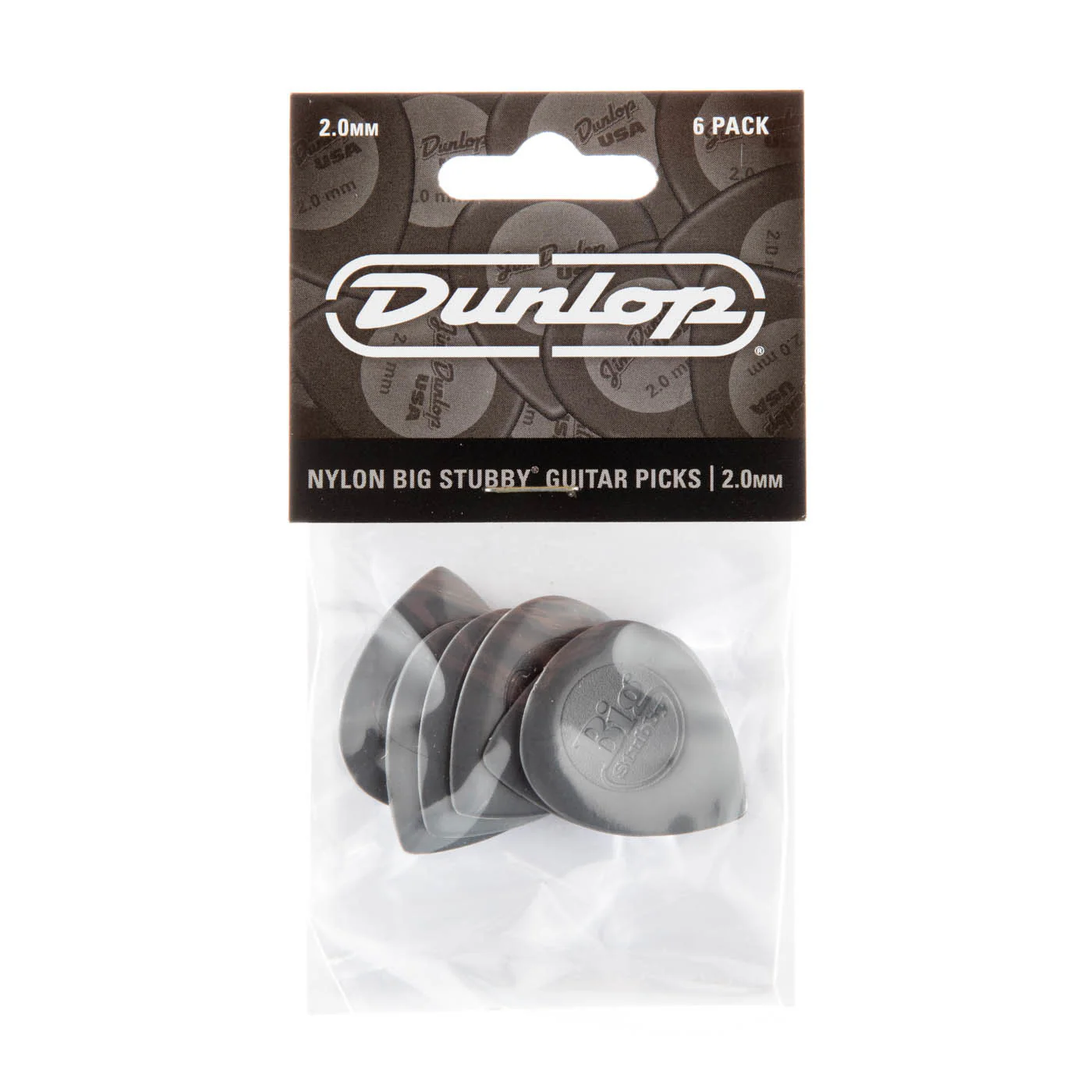 Plectre guitare Big Stubby nylon (6) - Image 2
