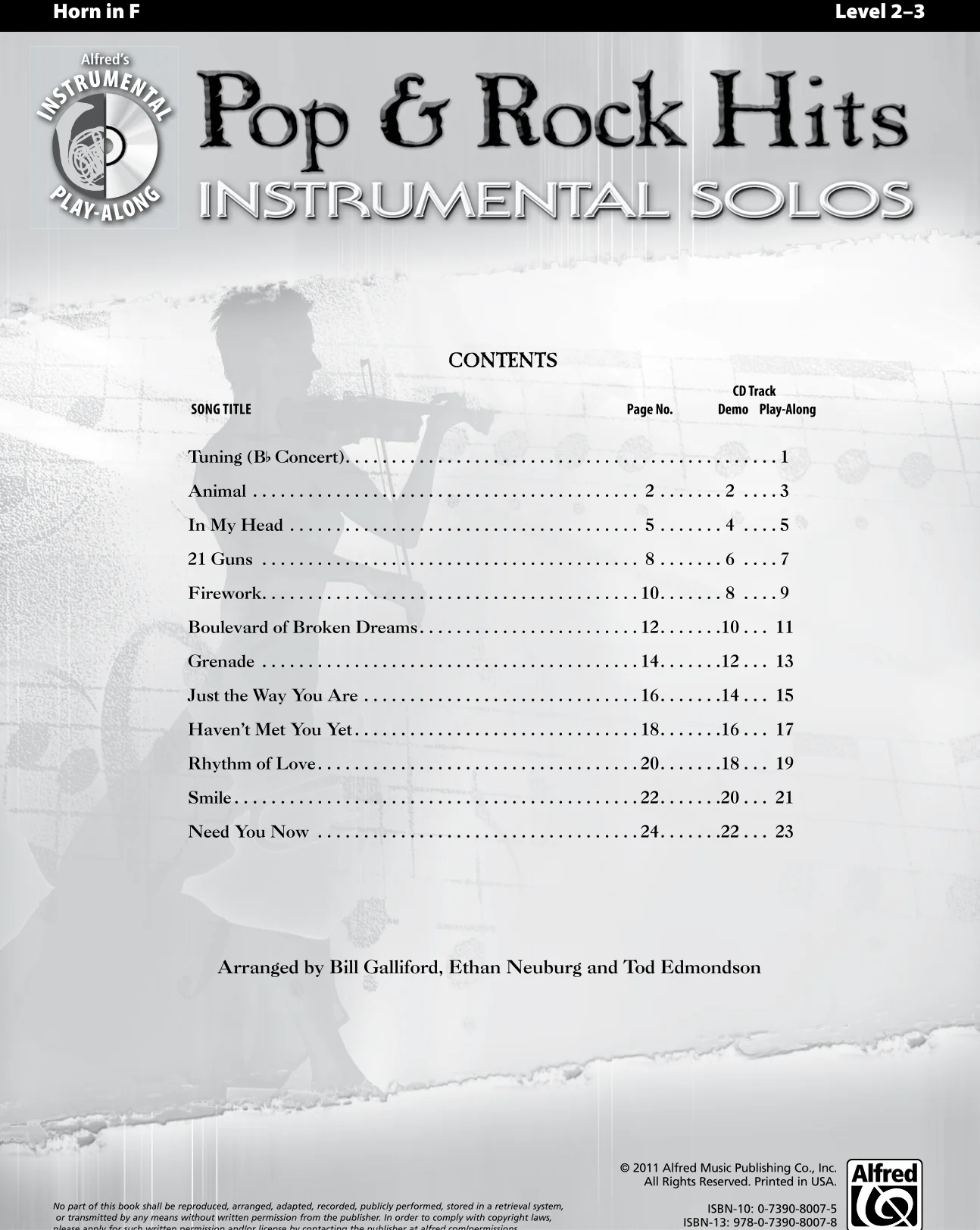 Pop & Rock Hits Instrumental Solos, Horn in F - Image 2