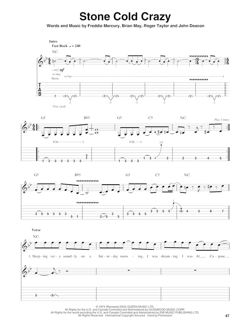 Queen, Guitar Play-Along Vol. 112 - Image 4