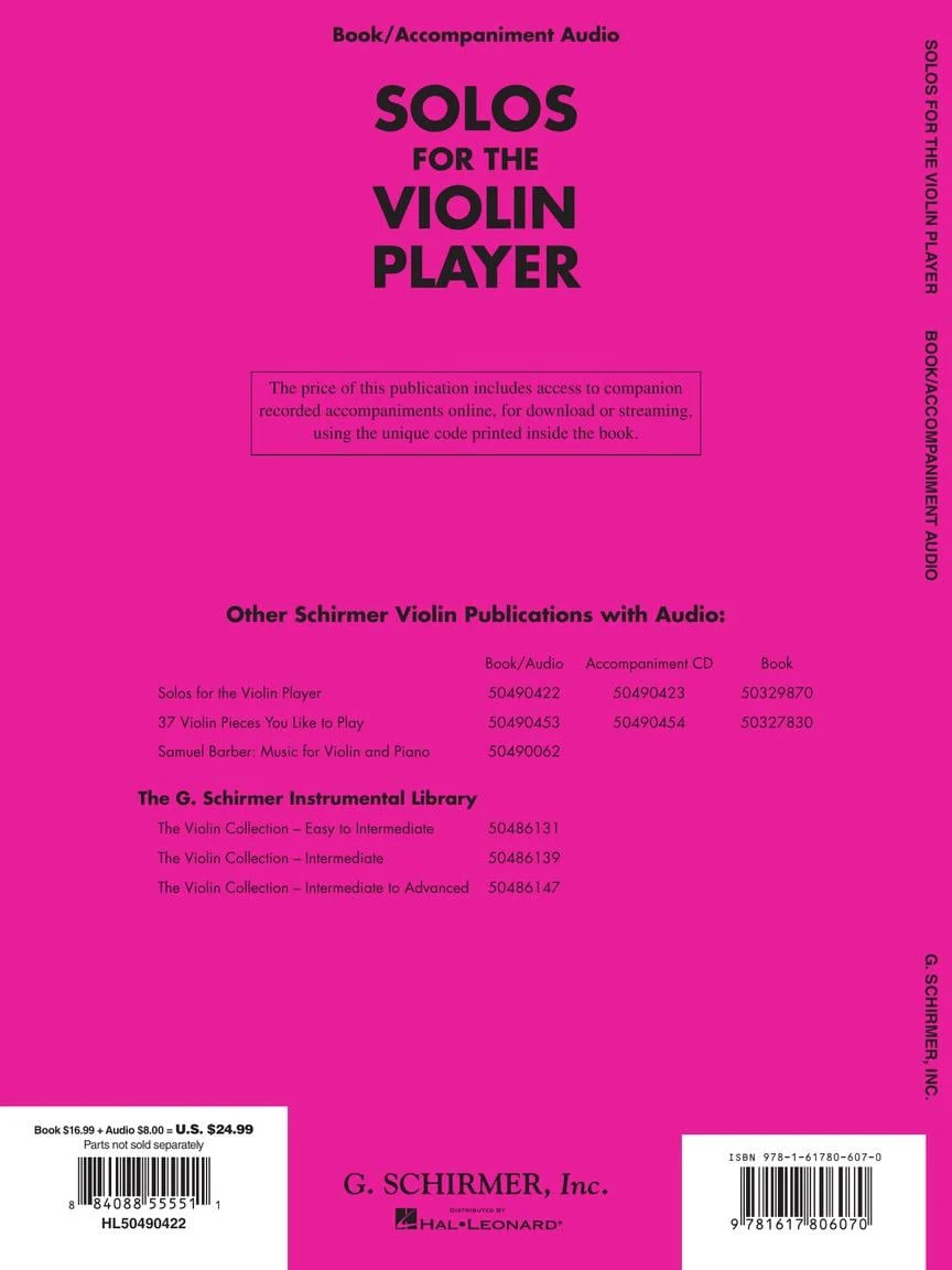Solos for the Violin Player (Violin and Piano) - Image 7